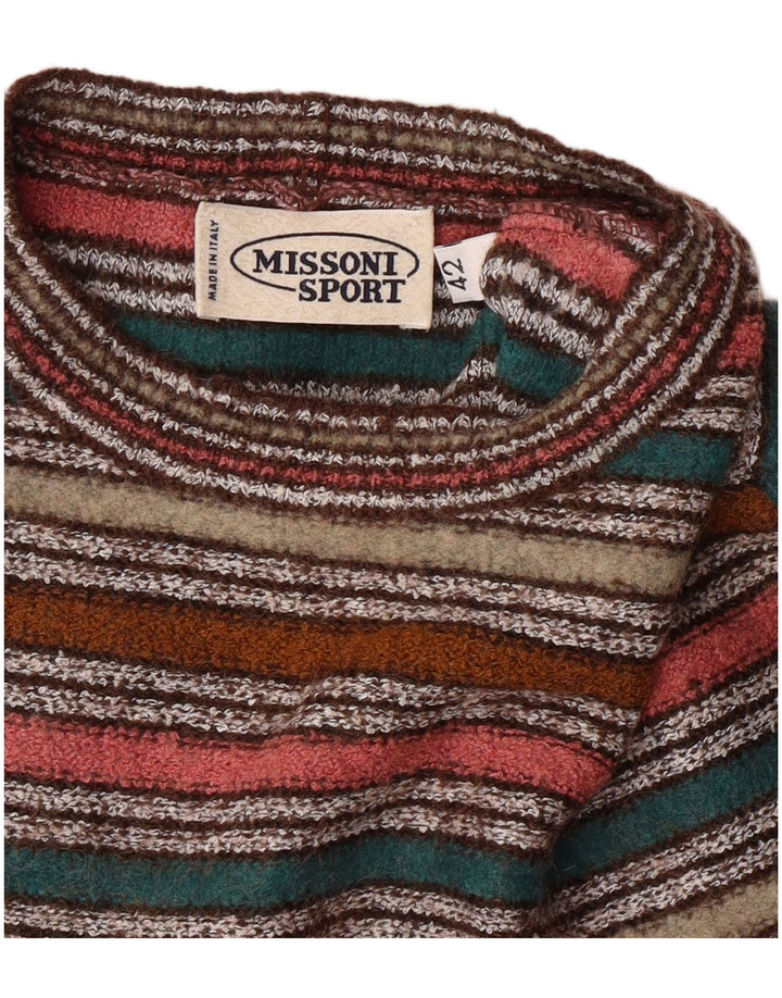MISSONI SPORT Γυναικείο Φόρεμα Jumper IT 42 Μεσαίο Πολύχρωμο Ριγέ