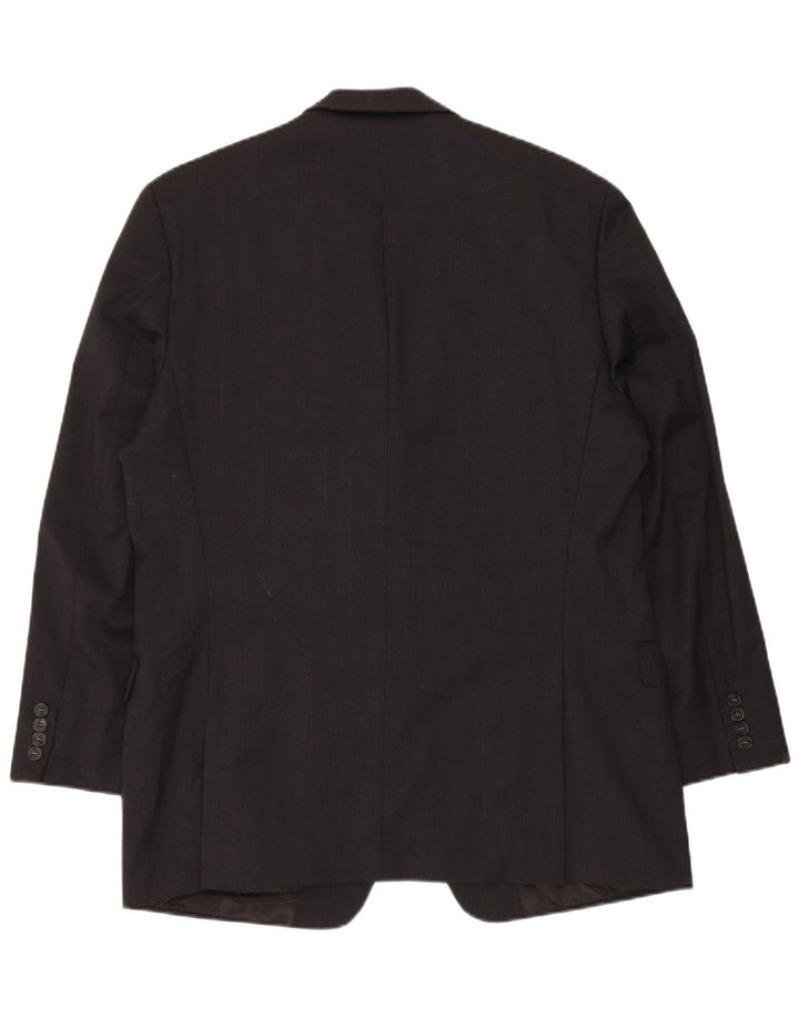 Calvin Klein Ανδρικό σακάκι σακάκι με 2 κουμπιά UK 44 2XL γκρι μαλλί