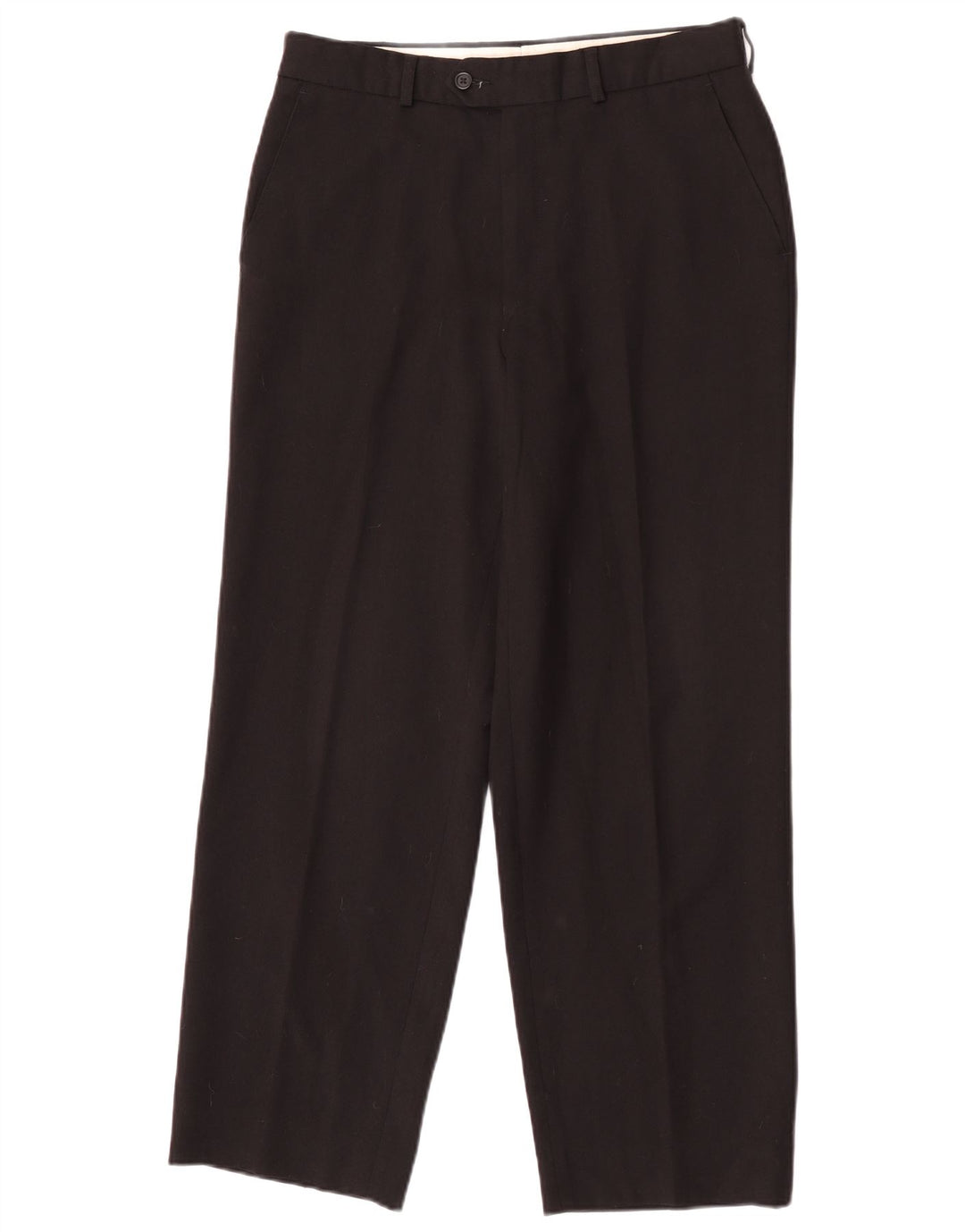 Marks & Spencer Ανδρικό St. Michael ίσιο παντελόνι W32 L28 μαύρο μαλλί