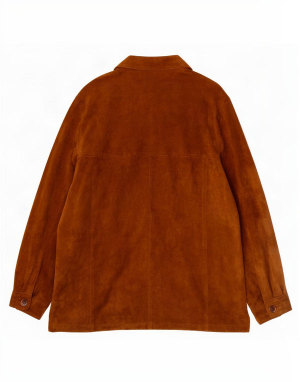 Vintage Γυναικείο Suede Jacket IT 50 XL Beige Leather