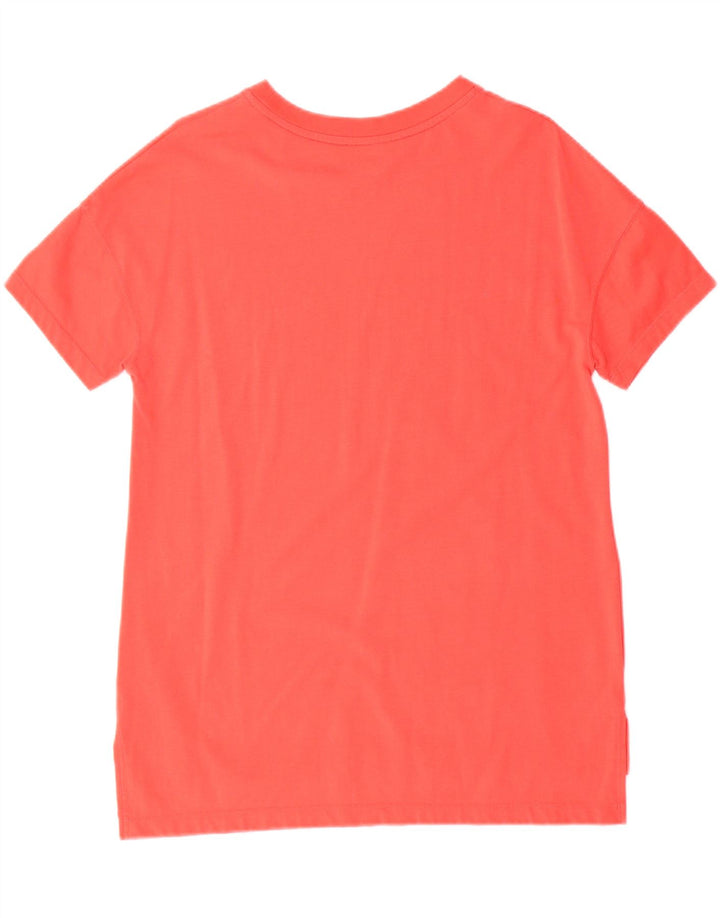 NIKE Womens Graphic T-Shirt Top UK 14 Medium Red Vintage Nike and Second-Hand Nike from Messina Hembry 