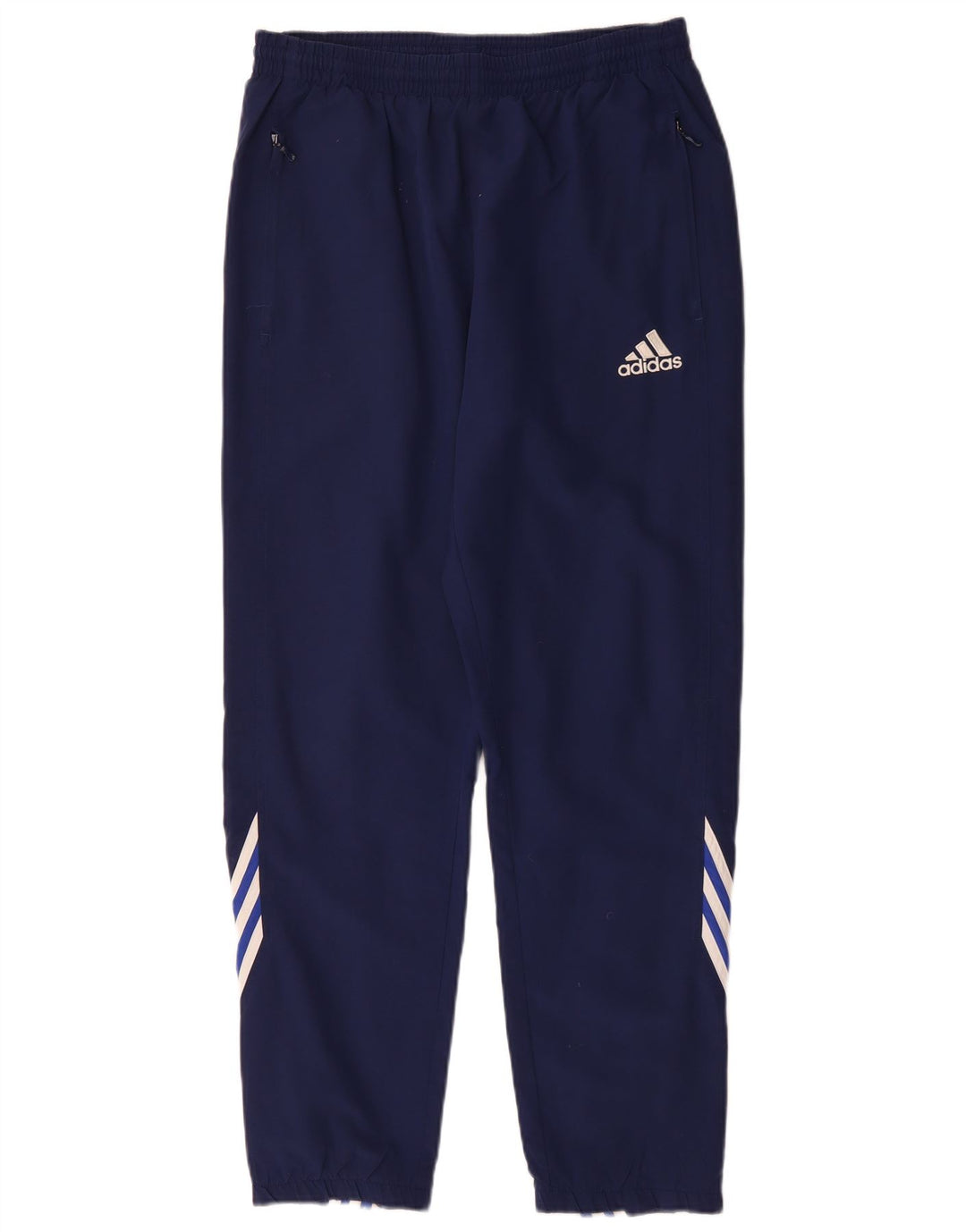 Ανδρική φόρμα ADIDAS Παντελόνι UK 38/40 Medium Navy Blue Polyester