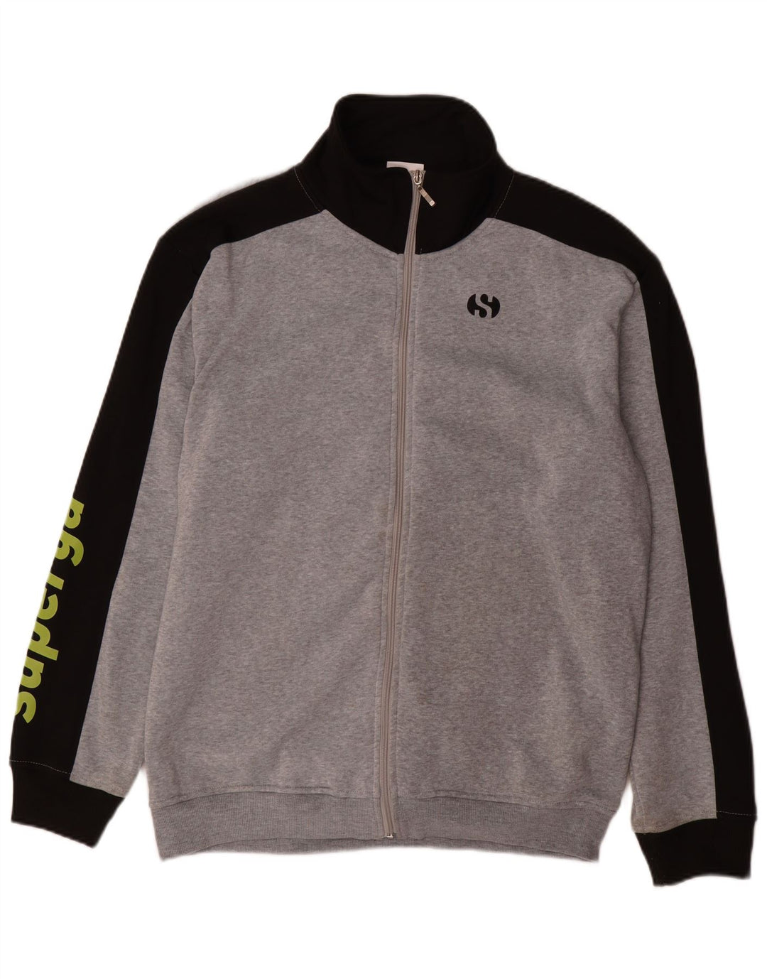 Superga Ανδρική φόρμα γραφικής φόρμας Top Jacket 2XL Grey Colourblock Polyester