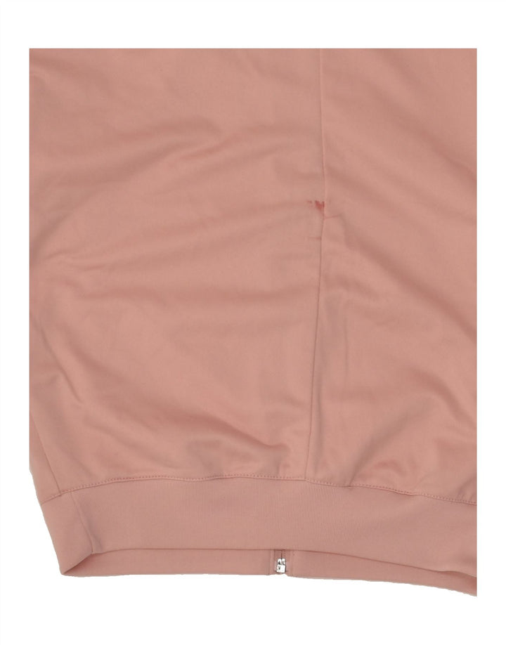 CHAMPION Womens Oversized Graphic Tracksuit Top Jacket UK 6 XS Pink | Vintage Champion | Thrift | Second-Hand Champion | Used Clothing | Messina Hembry 