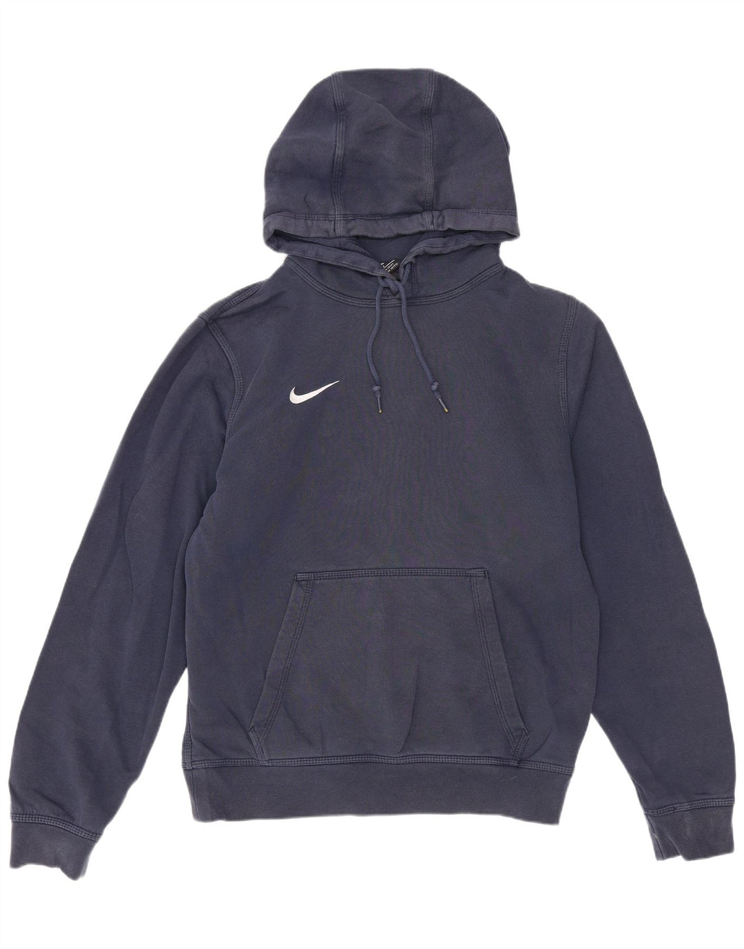 Ανδρικό μπλουζάκι με κουκούλα Nike, βαμβακερό μπλε ναυτικό