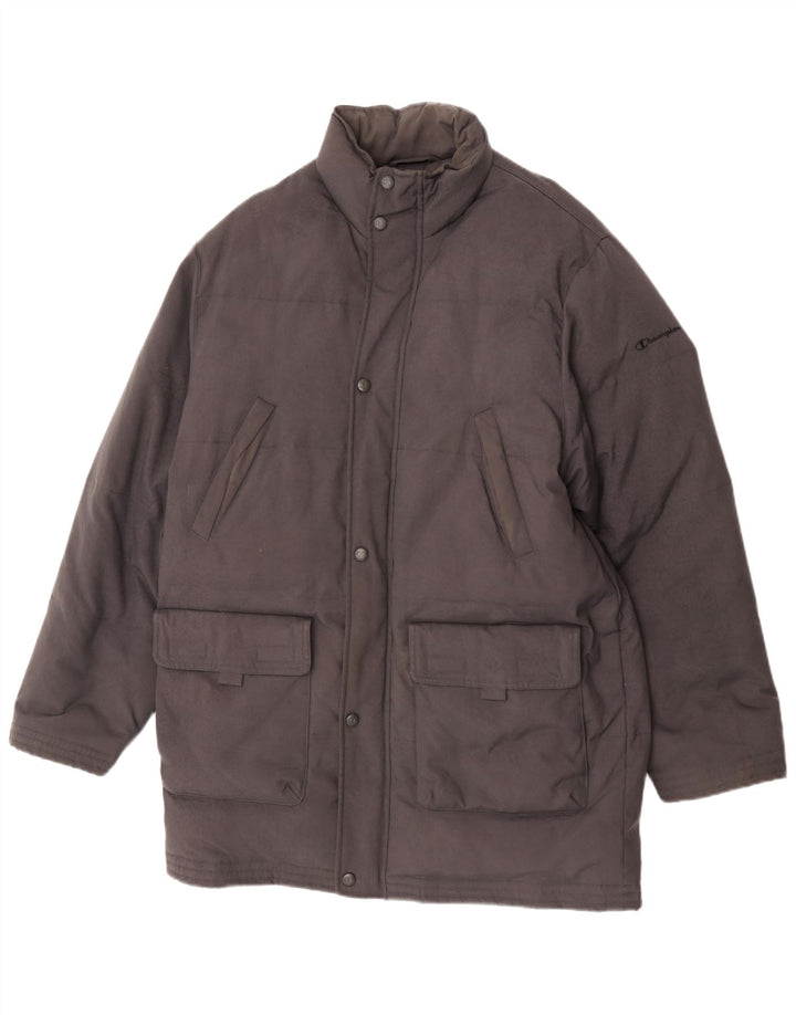 Champion Ανδρικό παλτό UK 38 Medium Black Nylon