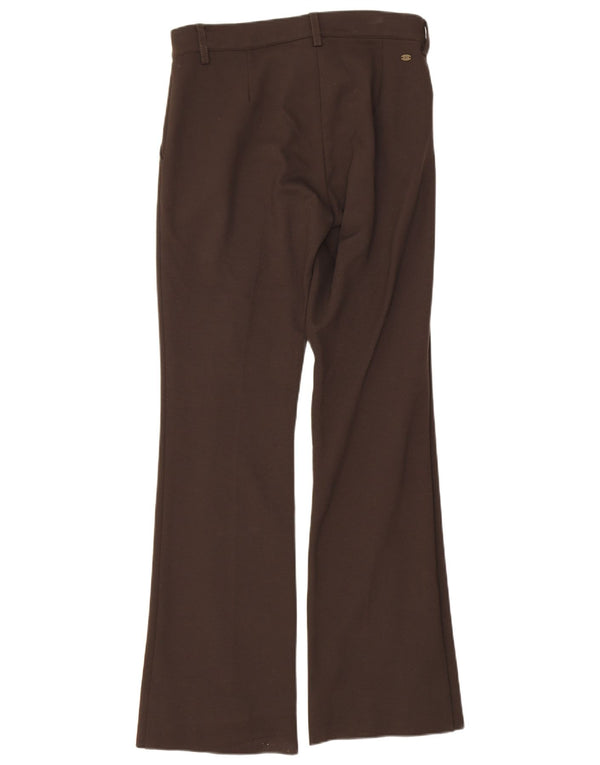 Marella Γυναικείο EMME Bootcut παντελόνι Chino UK 6 XS W26 L29 καφέ