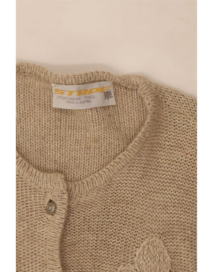 Stapf Γυναικείο πουλόβερ UK 12 Medium Beige Floral
