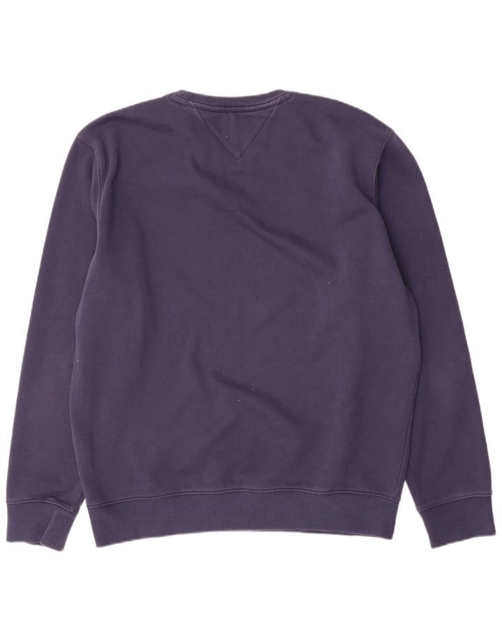Ανδρικό φούτερ Tommy Hilfiger Jumper Large Navy Blue Cotton
