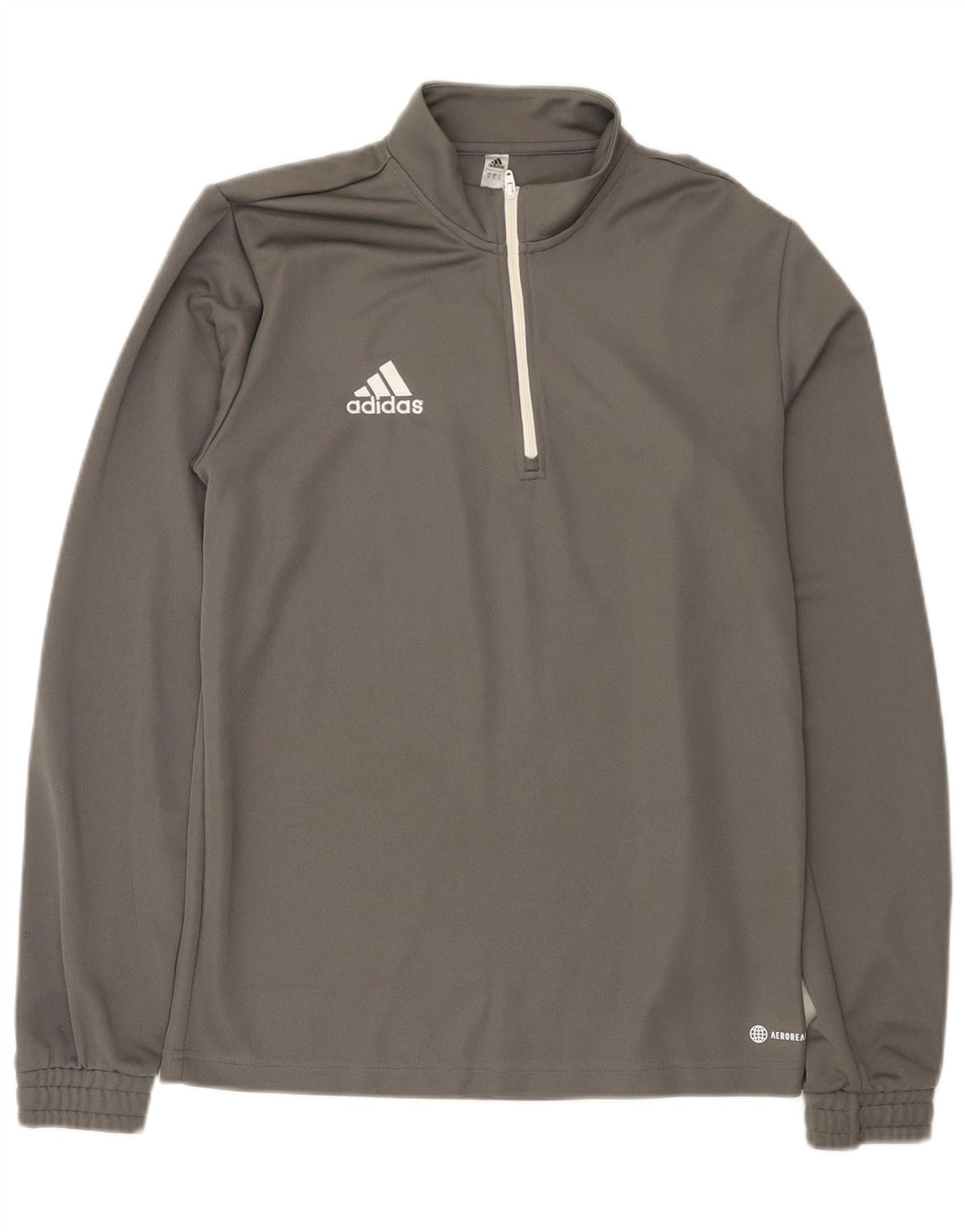 Adidas Ανδρική φόρμα πουλόβερ με φερμουάρ Aeroready Top Small Grey Polyester