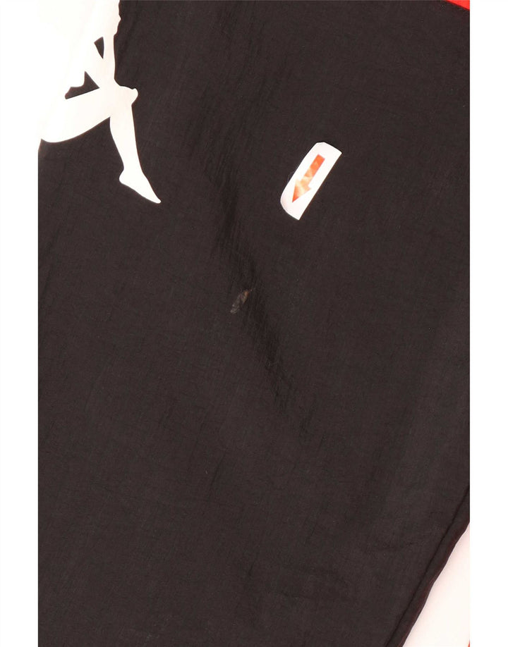 Ανδρική φόρμα γραφική Kappa Top Jacket Small Black Colourblock Polyamide