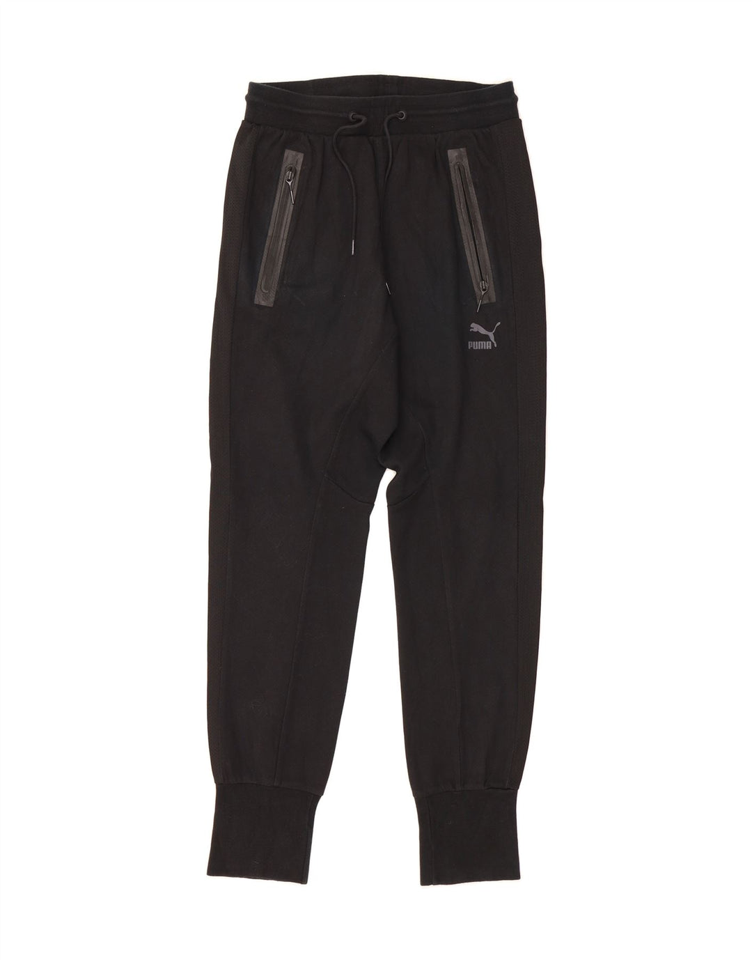 PUMA Mens Tracksuit Trousers Joggers Medium  Black Cotton Vintage Puma and Second-Hand Puma from Messina Hembry 