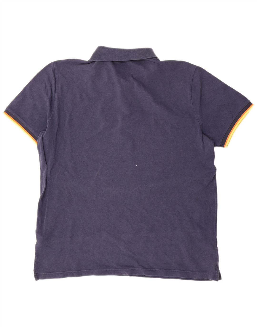 Ανδρικό μπλουζάκι πόλο K-Way 2XL Navy Blue βαμβακερό