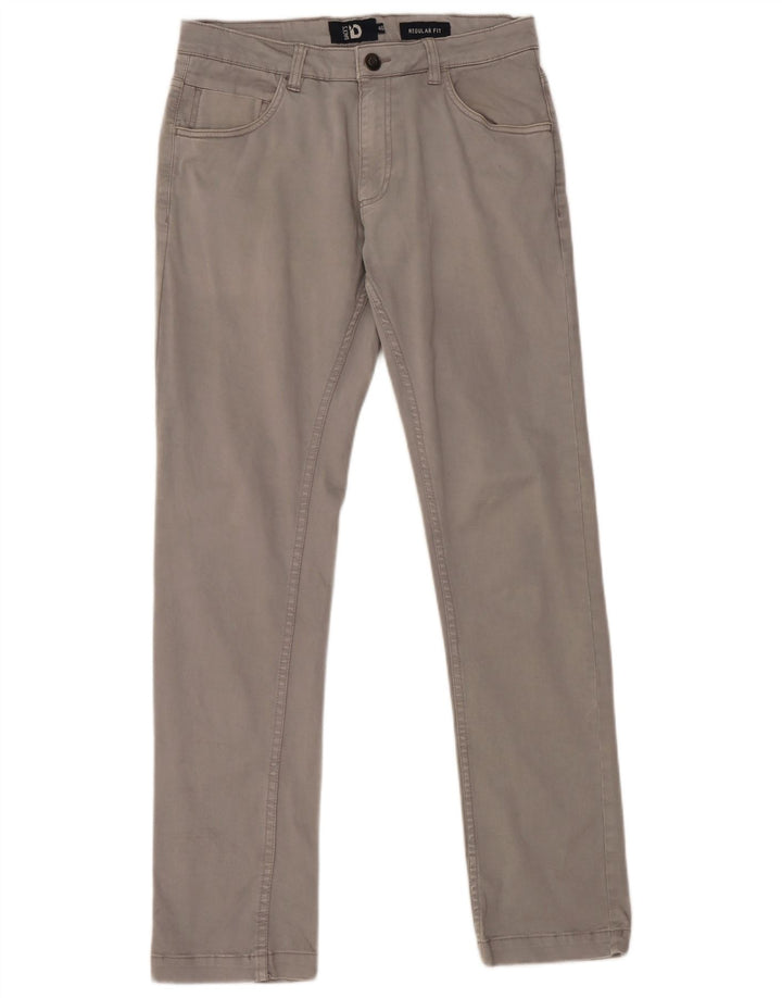 DACK'S Γυναικεία κανονική εφαρμογή casual παντελόνι IT 46 Large W32 L31 Γκρι