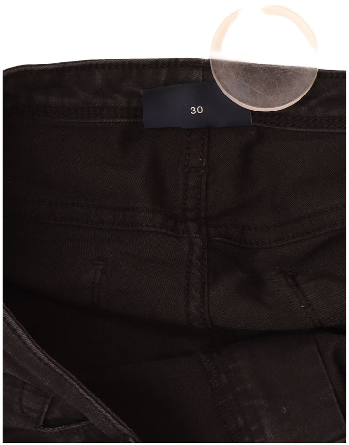 ARMANI Γυναικείο Slim Jeans W30 L27 Μαύρο βαμβακερό