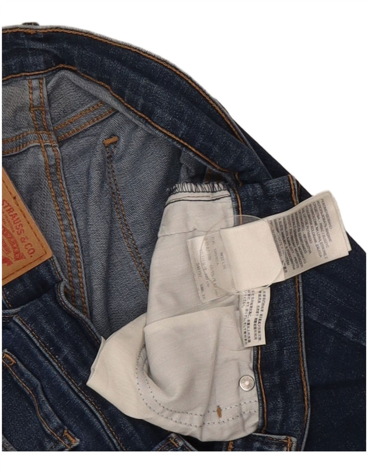 Γυναικείο Skinny Jeans Levi's W32 L30 Blue Cotton