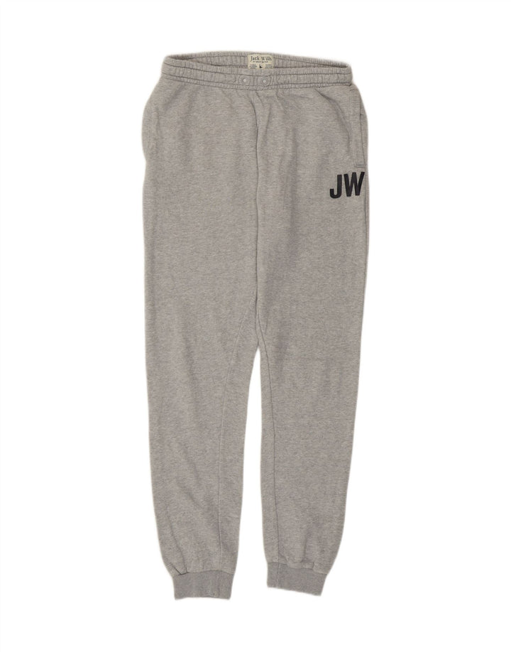 Jack Wills Boys αθλητική φόρμα παντελόνι Joggers 14-15 ετών γκρι βαμβακερό