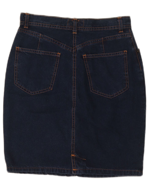 Emmanuel Shvili Γυναικεία τζιν φούστα Donald Duck IT 40 Small W26 Navy Blue