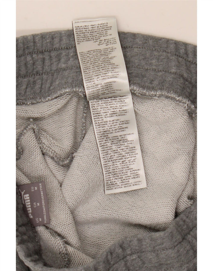 Ανδρική φόρμα Puma Παντελόνι Joggers Βαμβακερό μεσαίο γκρι