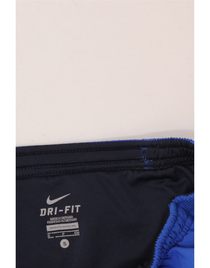 NIKE Mens Dri Fit Sport Shorts Small  Blue Polyester Vintage Nike and Second-Hand Nike from Messina Hembry 