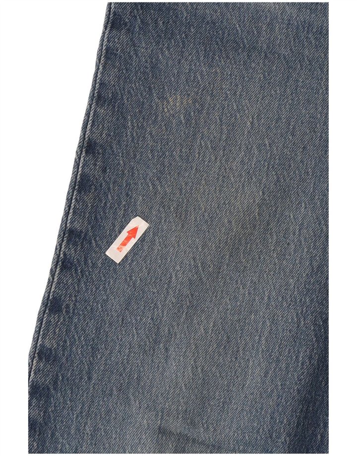 Levi's Womens 501 Straight Jeans W29 L28 Blue Cotton