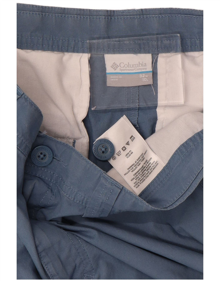 Ανδρικό σορτς Chino Columbia W32, μεσαίο μπλε βαμβακερό