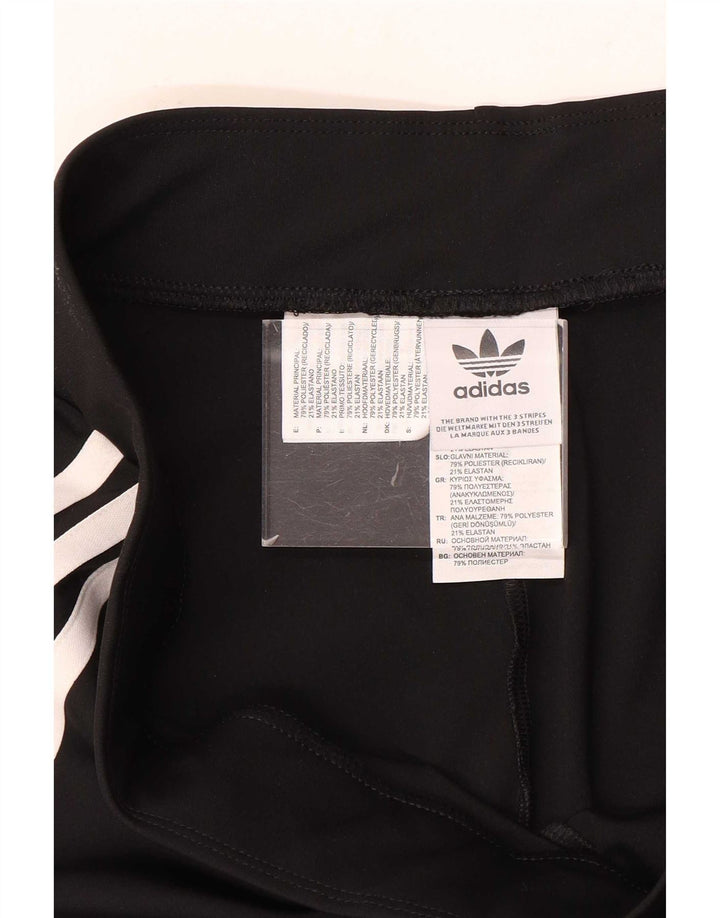 Adidas Γυναικεία Flare κολάν UK 16 Large Black Polyester