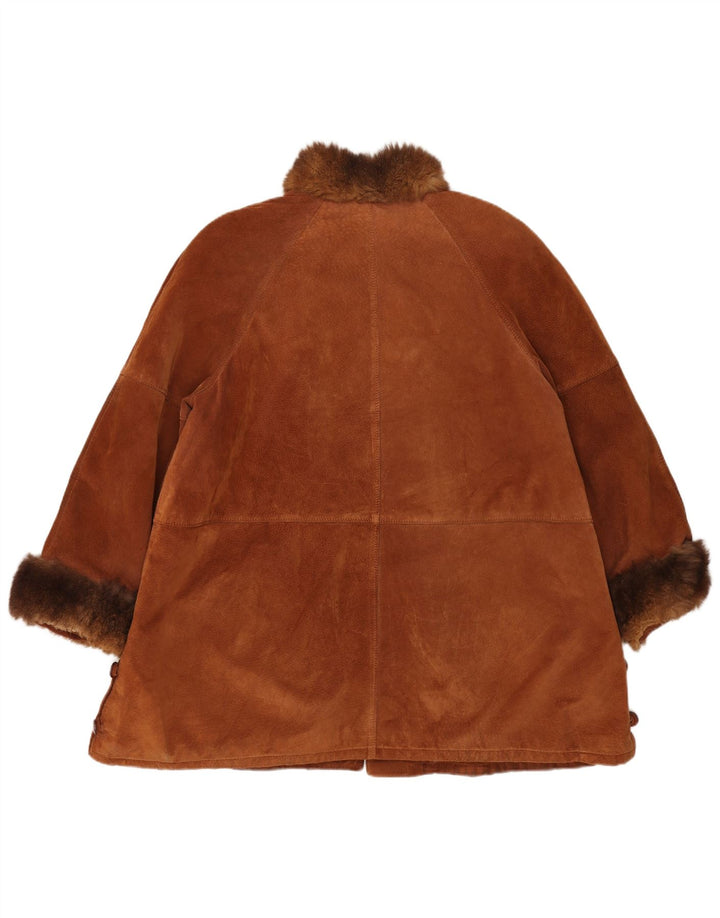 Pascucci Γυναικείο Σουέντ Πανωφόρι EU 44 XL Καφέ