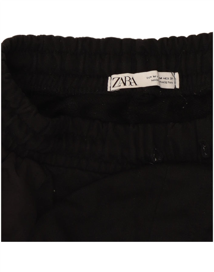 Zara Ανδρική φόρμα Capri Cargo Παντελόνι Joggers Μεσαίο Μαύρο