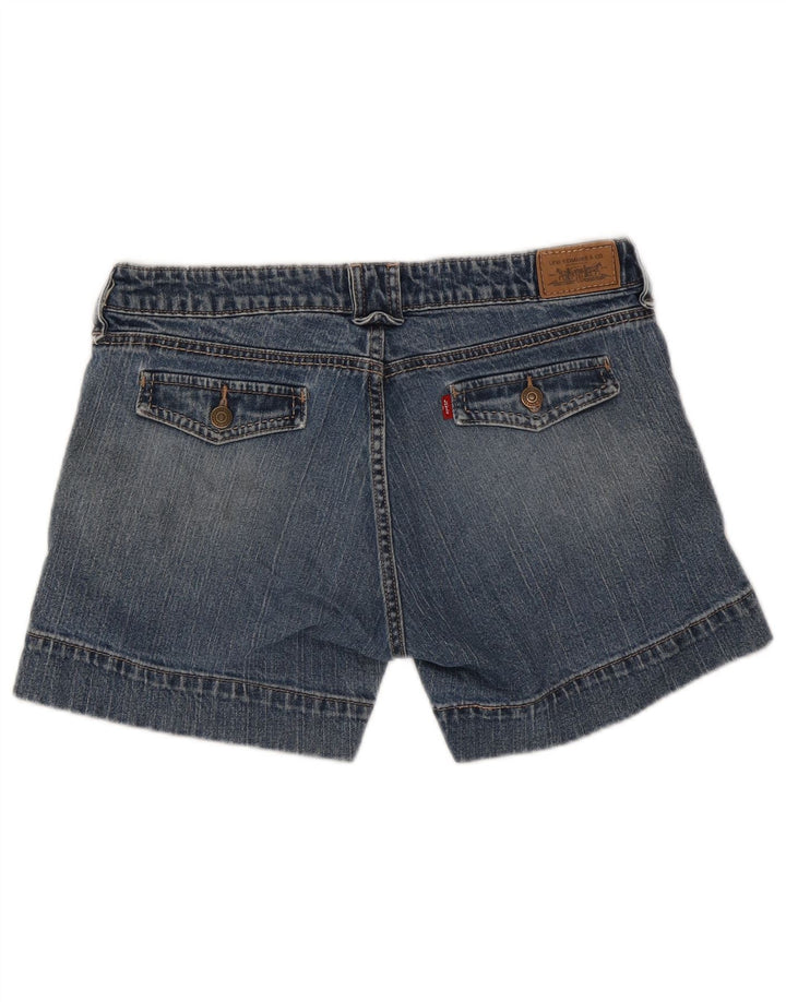 LEVI'S Γυναικείο σορτς 545 τζιν US 10 μεγάλο W32 Μπλε βαμβακερό