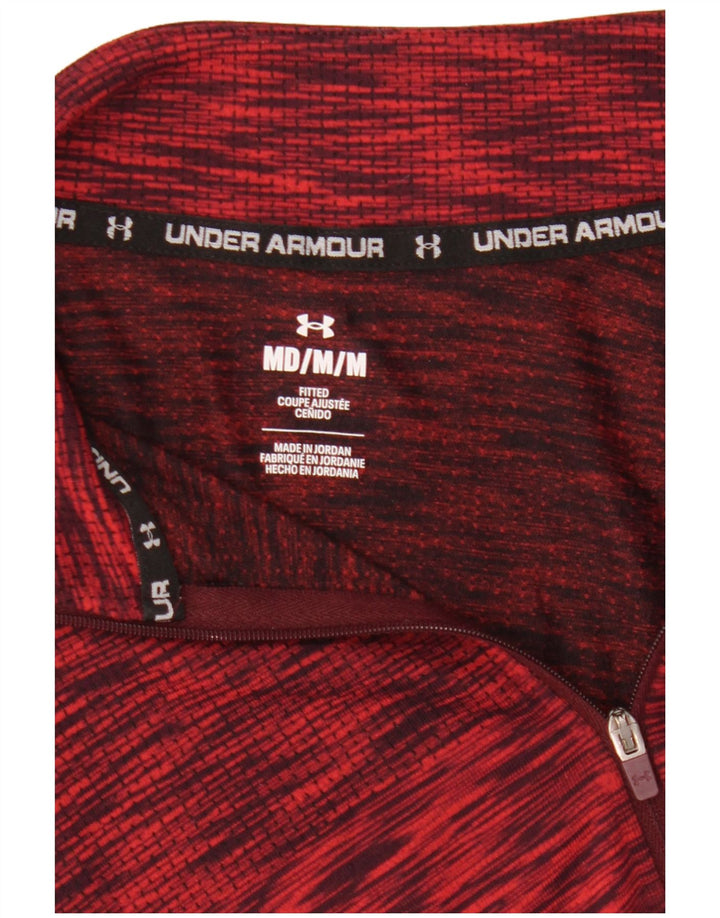 Ανδρική φόρμα πουλόβερ με φερμουάρ Under Armour Top Medium Red Flecked