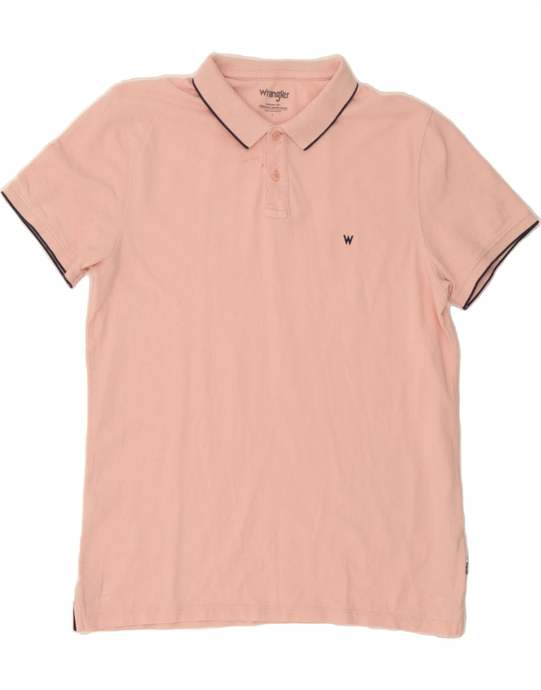 WRANGLER Mens Polo Shirt Large Pink Cotton Vintage Wrangler and Second-Hand Wrangler from Messina Hembry 