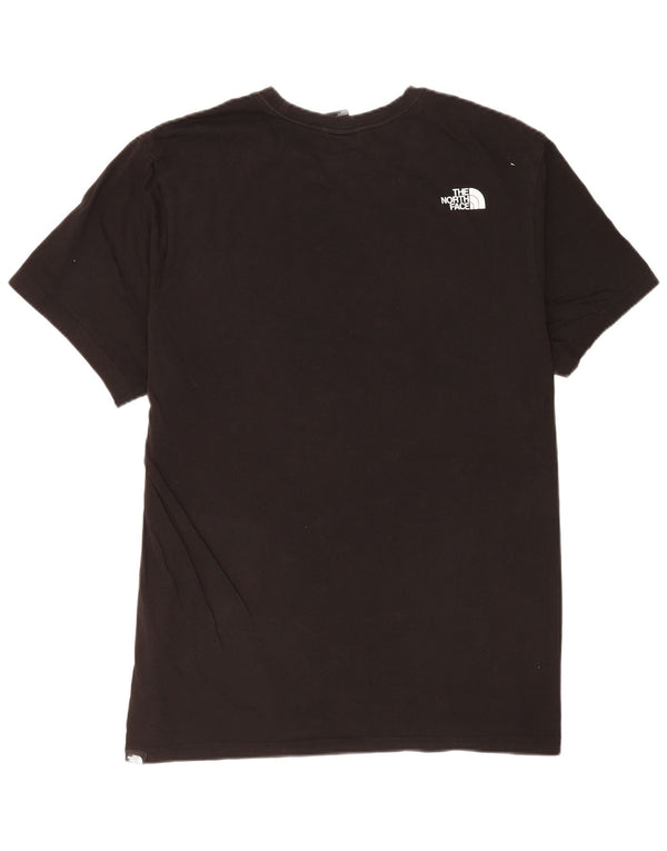 Ανδρικό γραφικό T-Shirt North Face Top 2XL μαύρο βαμβακερό