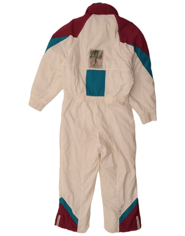 Silvy γυναικεία κουκούλα Loose Fit Jumpsuit Ski IT 44 Medium White Colourblock