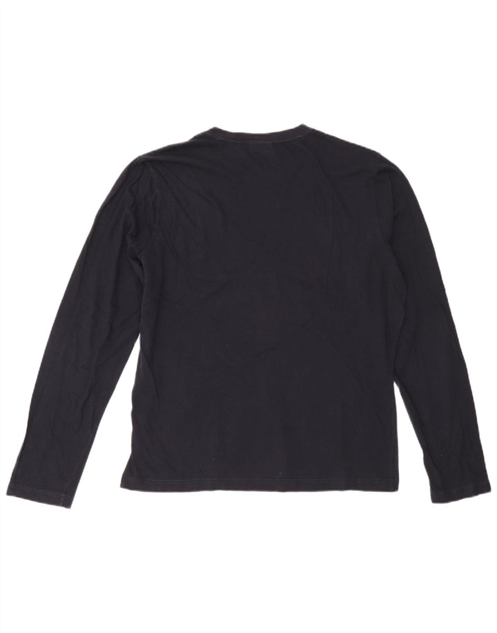 Ανδρικό τοπ Napapijri Μακρυμάνικο Μεγάλο Navy Blue