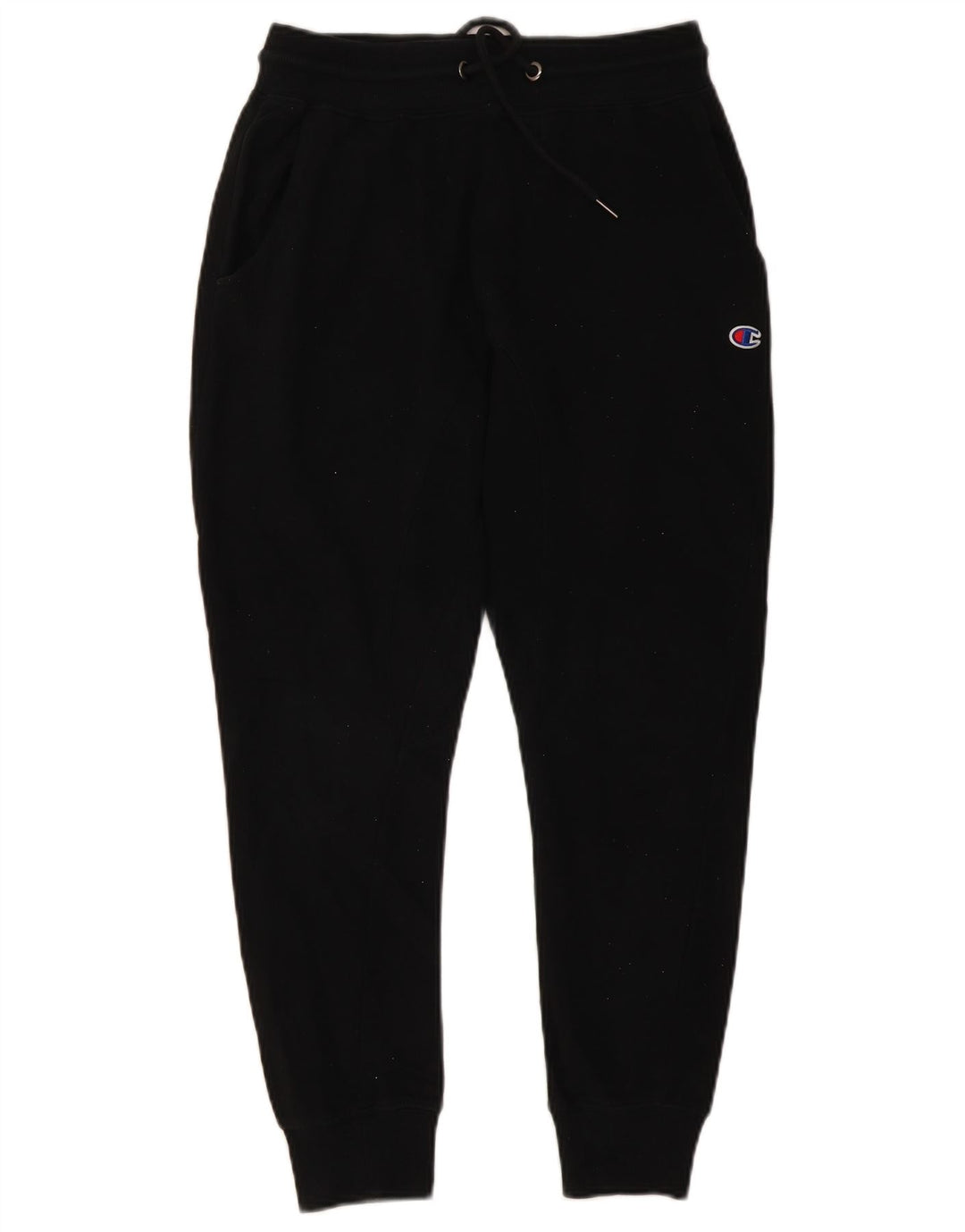 Γυναικεία αθλητική φόρμα CHAMPION Παντελόνι Joggers UK 12 μεσαίο μαύρο βαμβακερό