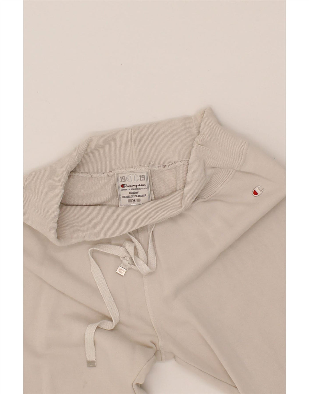 CHAMPION Womens Heritage Classics Tracksuit Trousers UK 10 Small  Beige Vintage Champion and Second-Hand Champion from Messina Hembry 
