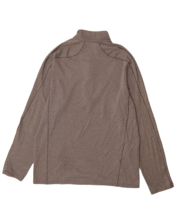 Ανδρική φόρμα πουλόβερ με φερμουάρ PATAGONIA Top Large Grey Polyester