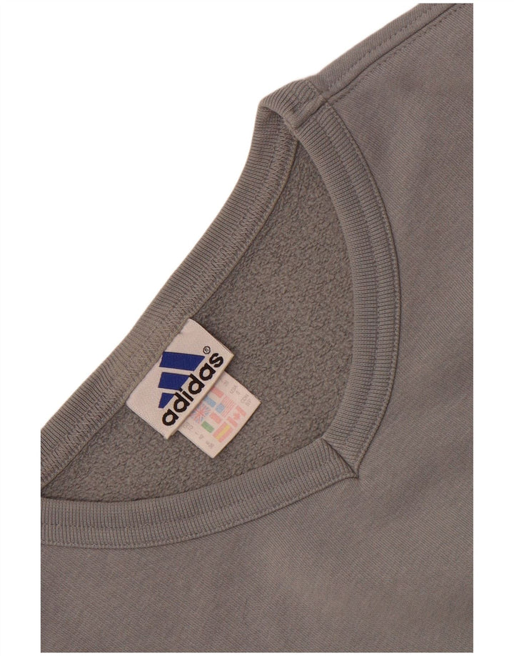 Γυναικείο φούτερ Adidas Oversized Jumper UK 10 Small Grey Cotton