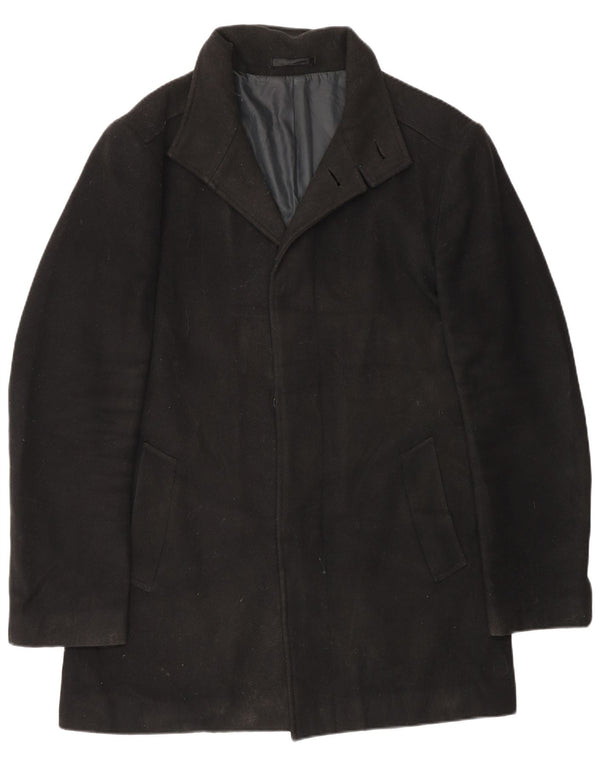 Marks & Spencer Ανδρικό παλτό UK 36 Small Black Polyester