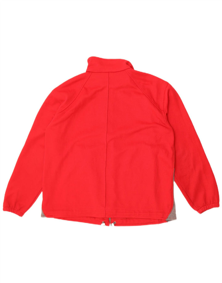 Γυναικεία αθλητική φόρμα Diadora Top Jacket UK 16 Large Red Colourblock Polyester
