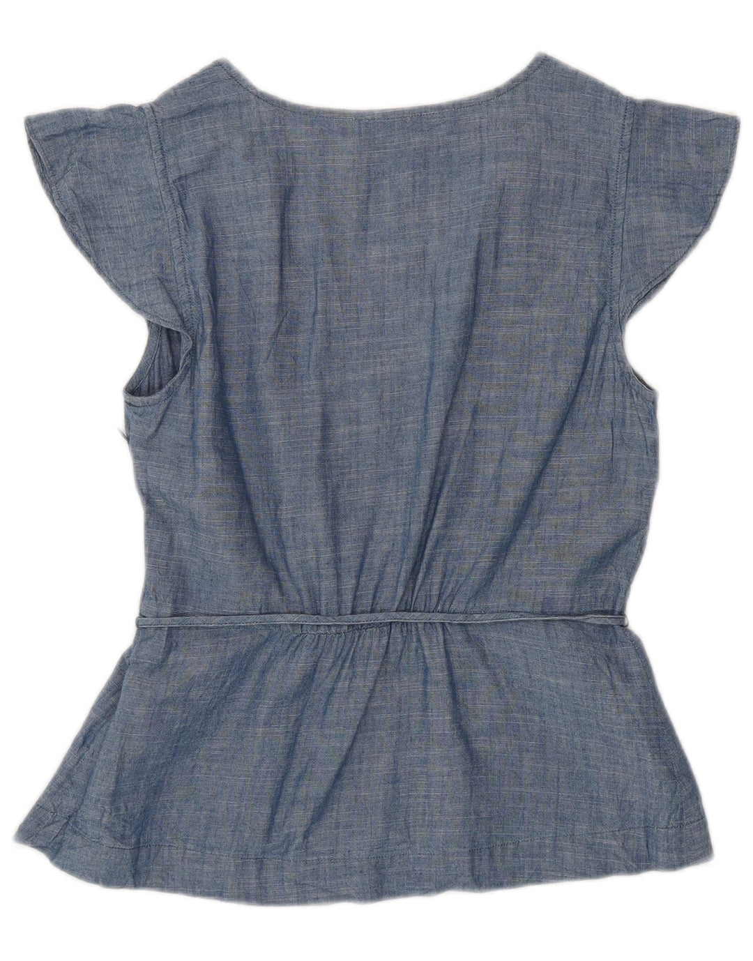 J. CREW Γυναικεία Μπλούζα Τοπ US 0 XS Μπλε Βαμβακερό