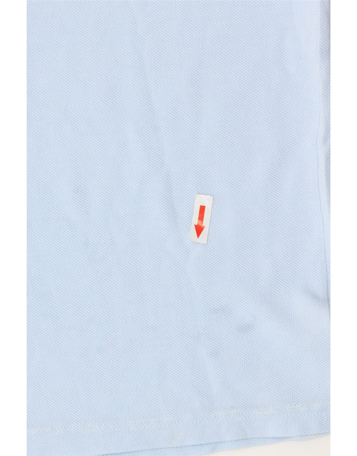 Γυναικείο T-Shirt Lacoste Crop Top Size 42 Μεγάλο Μπλε Βαμβακερό