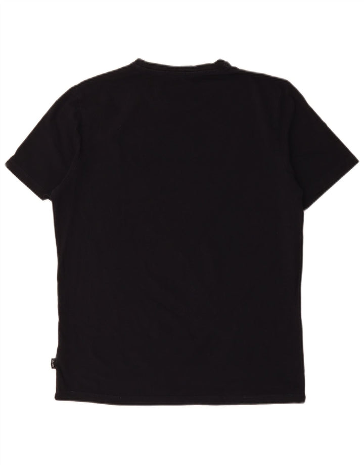 Liu Jo Ανδρικό T-Shirt Top Large Navy Blue από βαμβάκι