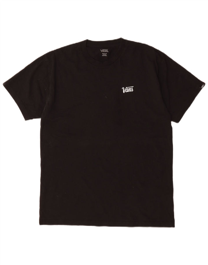 Ανδρικό T-Shirt Vans Top Μεσαίο μαύρο βαμβακερό
