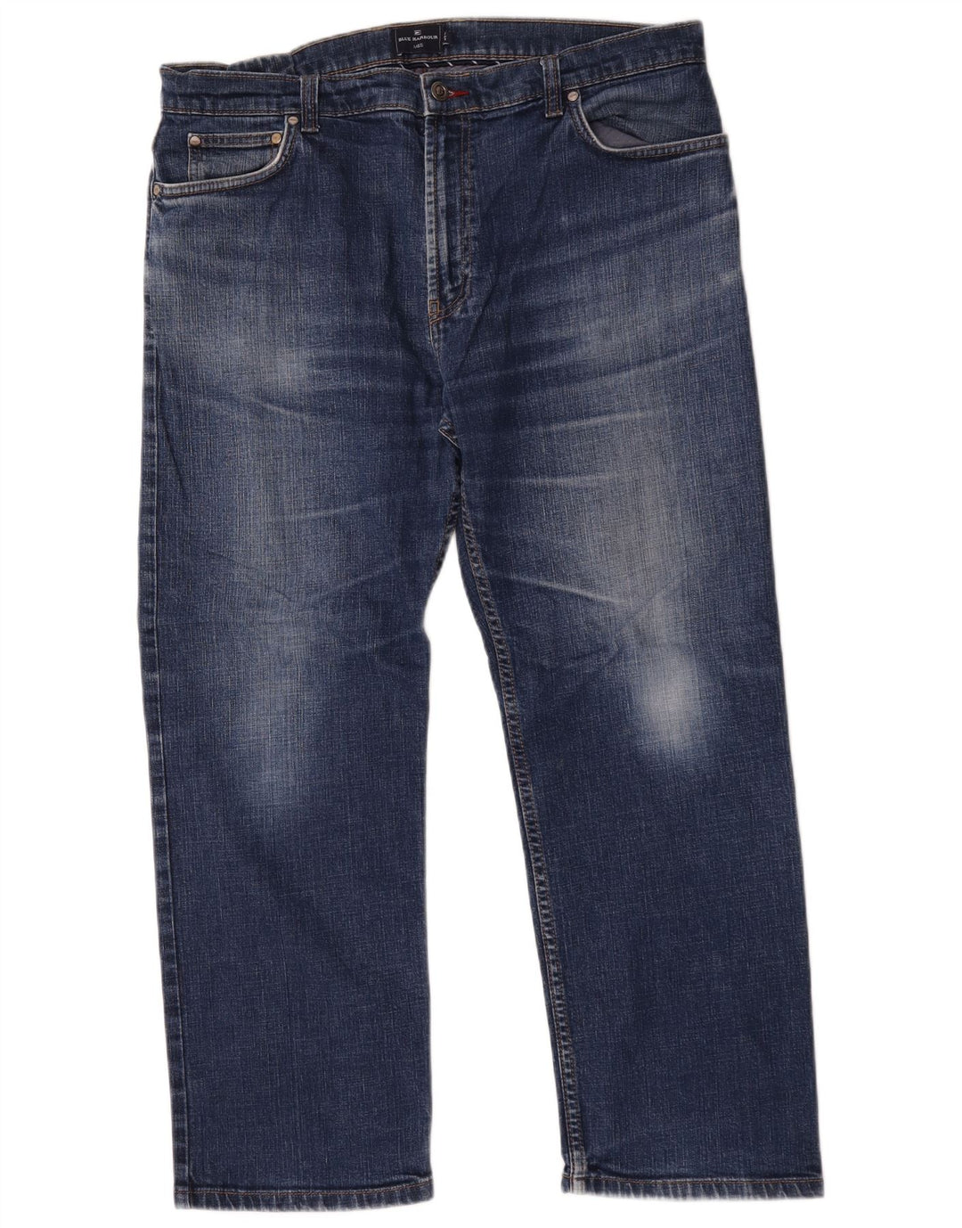 Marks & Spencer Ανδρικό Τζιν Μπλε Harbor Straight W38 L29 Μπλε βαμβακερό