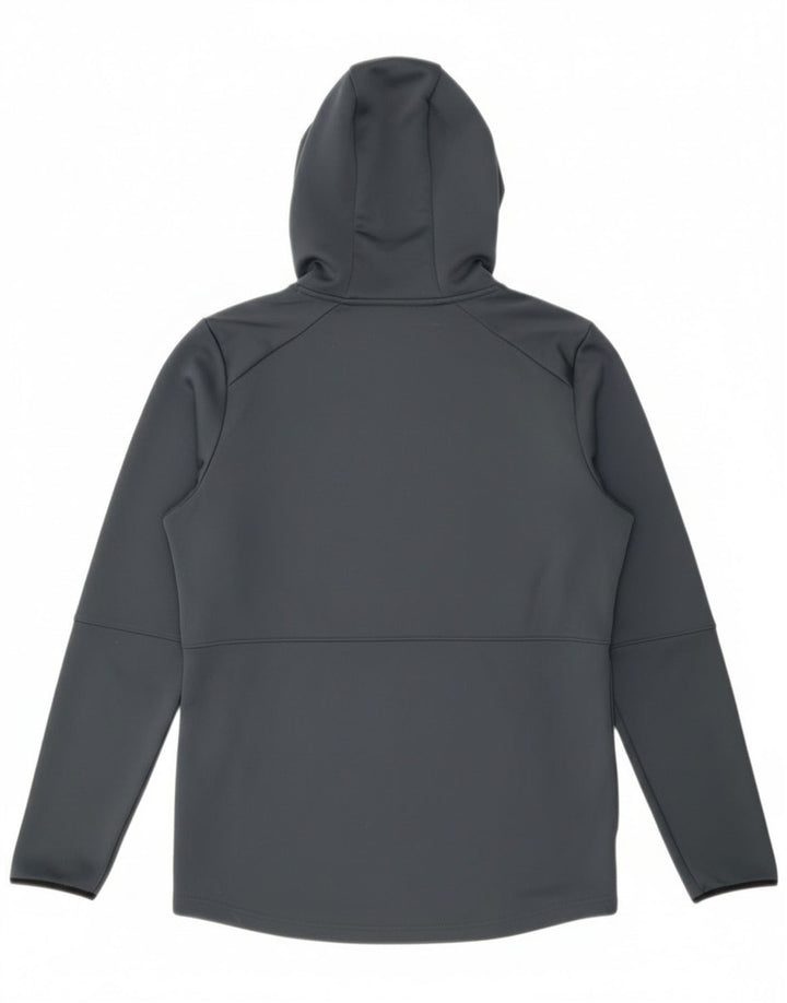 Under Armour Ανδρικό Hoodie Jumper Μικρός Γκρι Πολυεστέρας