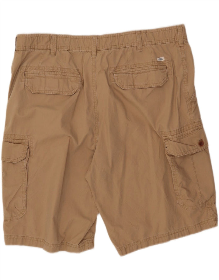 Izod Ανδρικό σορτς Cargo W40 XL Μπεζ βαμβακερό