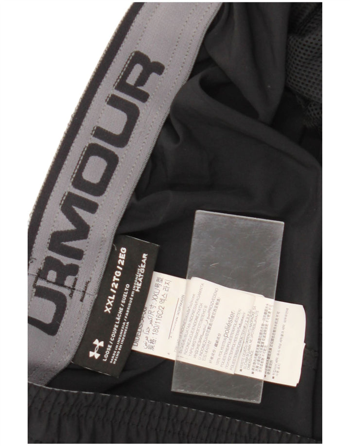 Ανδρικό αθλητικό σορτς Under Armour Heat Gear 2XL μαύρο πολυεστέρα