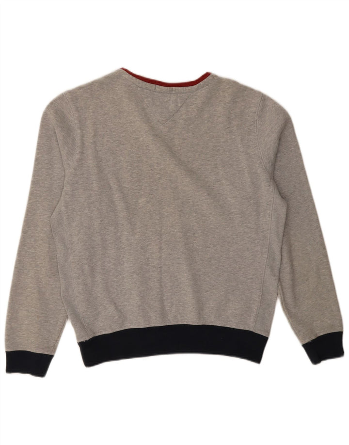 Γυναικεία φούτερ Tommy Hilfiger Graphic Jumper UK 10 Small Grey